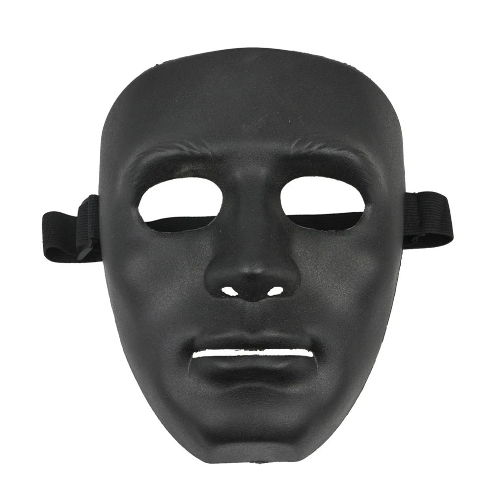 Black Halloween Mask, Material ABSin Party Masks from Home & Garden on