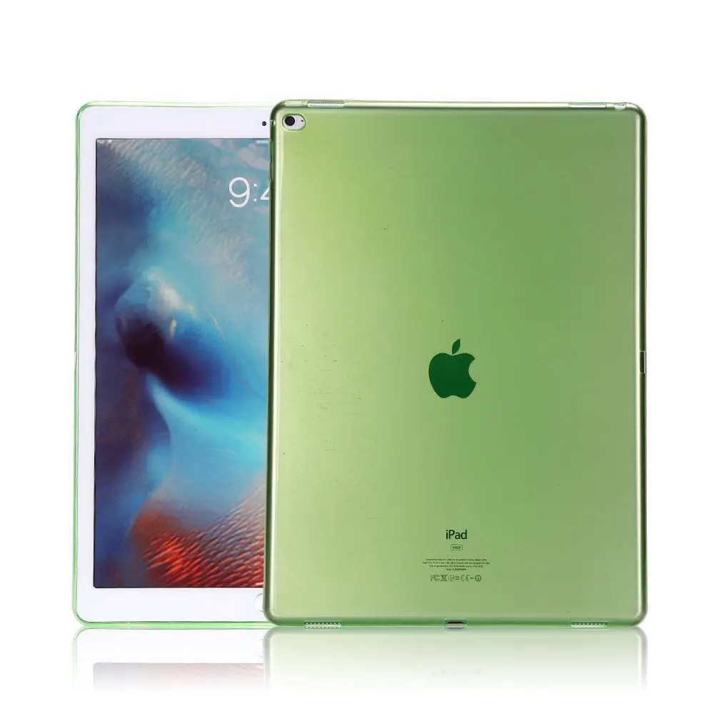 Для Apple iPad 2/3/4 прозрачный чехол Мягкий силиконовый чехол задняя крышка из ТПУ защитный чехол для планшета в виде ракушки для iPad Mini 1 2 3