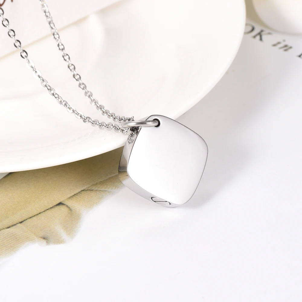 IJD9919 памятная урна для кремации с надписью Fall in Love my Heart ожерелье праха подвеска