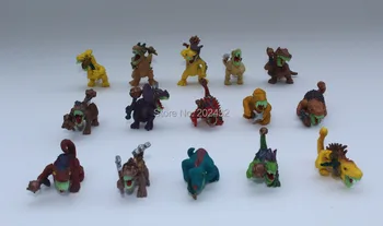 

100pcs/lot glow in the dark teeth dinosaur monster cool gift PVC cartoon figures