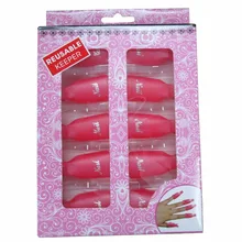 Bittb 10 шт./кор. для снятия лака зажимы кепки многоразовые палец замочить от дизайн ногтей УФ гель лак обезжириватель комплект инст