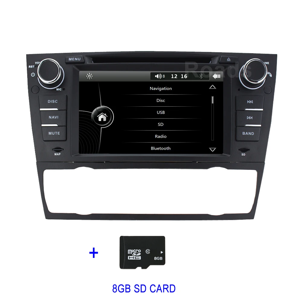 

Car DVD Multimedia Radio Player for BMW E90 E91 E92 E93 with BT GPS Navigation
