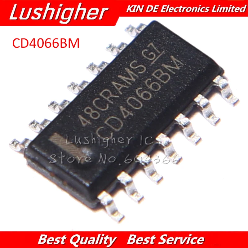 10 шт. CD4066BM SOP CD4066BM96 SOP14 CD4066 SMD новый оригинальный IC | Электронные компоненты и