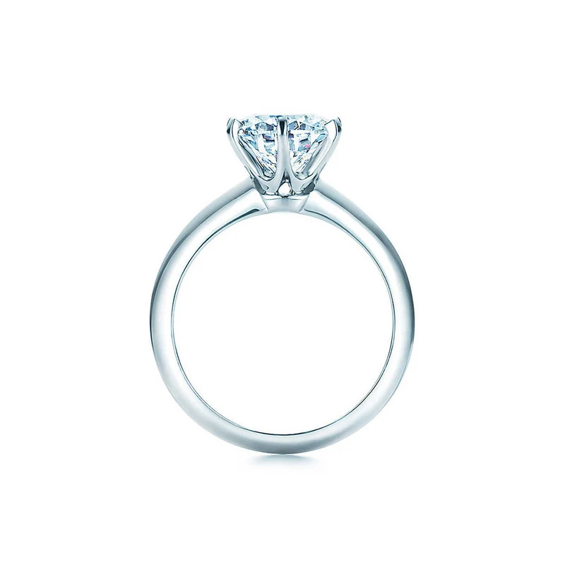 

ROBOL Original 925 Sterling Silver TIFF DIY Ring Simple Fashion Elegant Elegance Gift for Ladies and Girls Wholesale