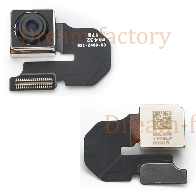 

30pcs DHL Back Big Rear Camera With Flash Module Sensor Flex Cable For iPhone 6 4.7 inch Repair Spare Parts