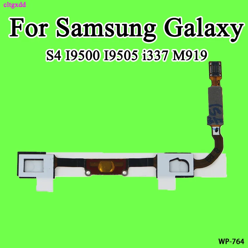 

cltgxdd Flex Cable Ribbon Touch Button Sensor Connector Flex Cable for Samsung Galaxy S4 I9500 I9505 i337 M919