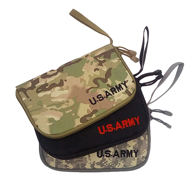 

Tactical Camouflage Mobile Phone Pouch Wallet Handbag for 6-Inch Mobile Phone Waterproof Tactical Wallet Bag