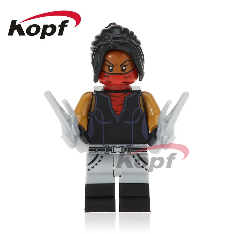 

Single Sale Super Heroes Legends of Tomorrow Elektra Mister Terrific Green Lantern Building Blocks Toys for children Gift XH 731
