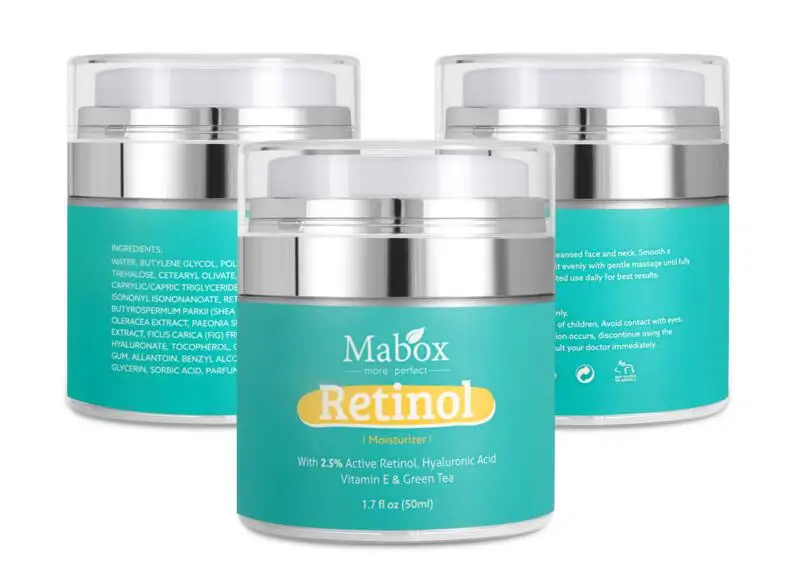 Retinol 2.5% увлажнитель для лица крем витамин е коллаген ретин против морщин акне Гиалуроновая кислота зеленый чай отбеливающий крем