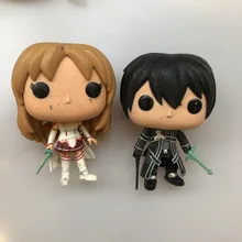 Funko POP Secondhand неидеальные игры: Sword Art Online-Yuuki Asuna Коллекционная Фигурка модель игрушки дешево без коробки