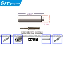 5 шт. 12,7 мм стоматологический нажимной шпиндель стоматологический наконечник стоматологический Вал Поворотный картридж запасные части