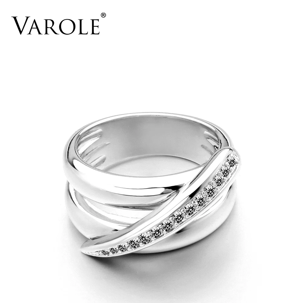 Новое поступление обручальные кольца VAROLE золотого цвета для женщин женские