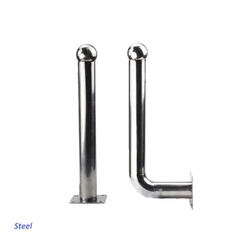 

GZGMET 50cm Stainless Steel Infrared Beam Detector Install Bracket Hollow Stick Home Alarm Sensor Wall Fence Bracket