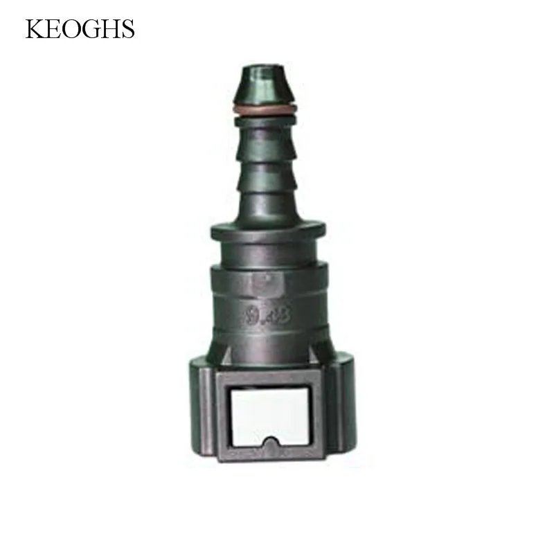 

KCSZHXGS 9.49 ID6 fuel hose connectors straight male female connector for 6-8mm tube fuel quick connectors 1pc