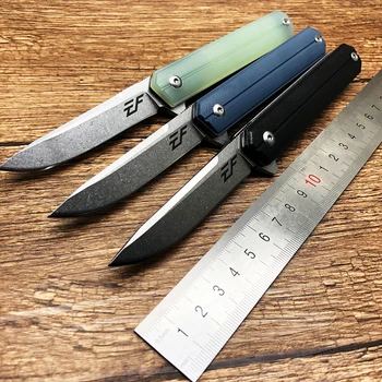 

BMT EF19 Ball Bearing Folding Knife D2 Blade + G10 Handle Tactical Knives outdoor Camping Pocket EDC Tool Rescue knife