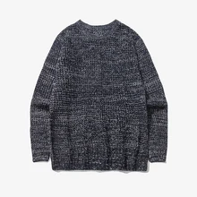 Свитер Для мужчин Повседневное человек трикотаж Для мужчин свитера Модная рубашка шерстяной пуловер Для мужчин s вязаные свитера № 1708162