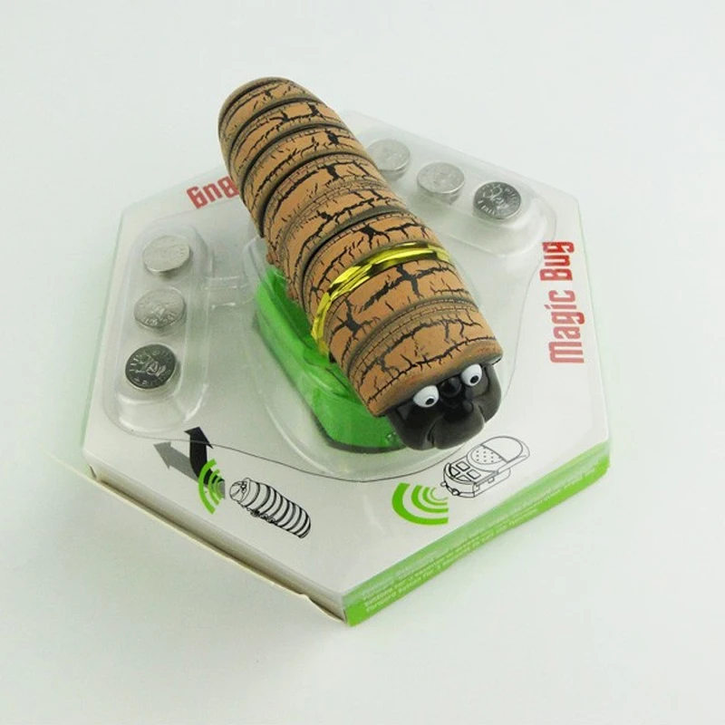 Dia das Bruxas Engraçado Gadget Infravermelho Scare Cheat Pluster Controle Remoto Biônico Worm Plástico Bromas Brinquedo Mágico Bug Interior Jogar Jogo 13 bug interior jogar jogo dia das bruxas