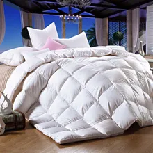 Белый розовый одеяло гусиный пух kduvet зима/осень stiging Стеганный килт постельные принадлежности пледы одеяло
