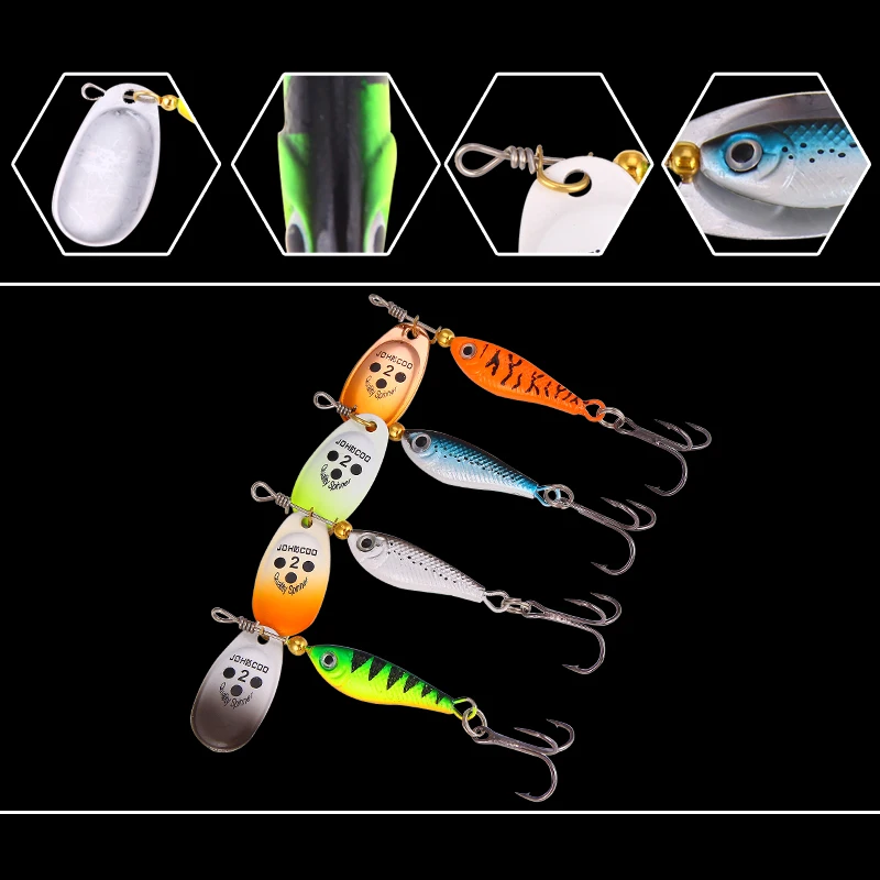 SEAPESCA الطعوم الترتر 11g 15g 20g إيسكا الاصطناعي المعادن المتذبذب طعم سنارة صيد ملعقة الكارب الصيد shiping مجانا ZB194