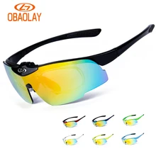 OBAOLAY 2017 Bicycle Cycling Glasses UV400 Gafas Occhiali Ciclismo Oculos Bicicleta Sunglasses Men Sunglass Women Bike Eyewear
