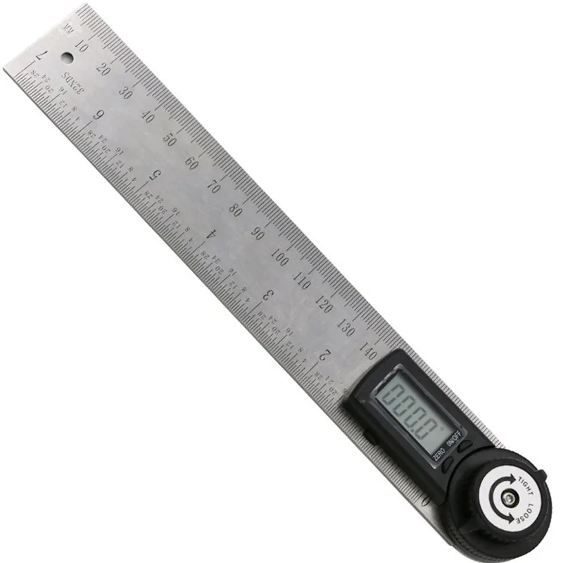 0 200mm 2 in 1 angle measured Electronic protractor digital caliper