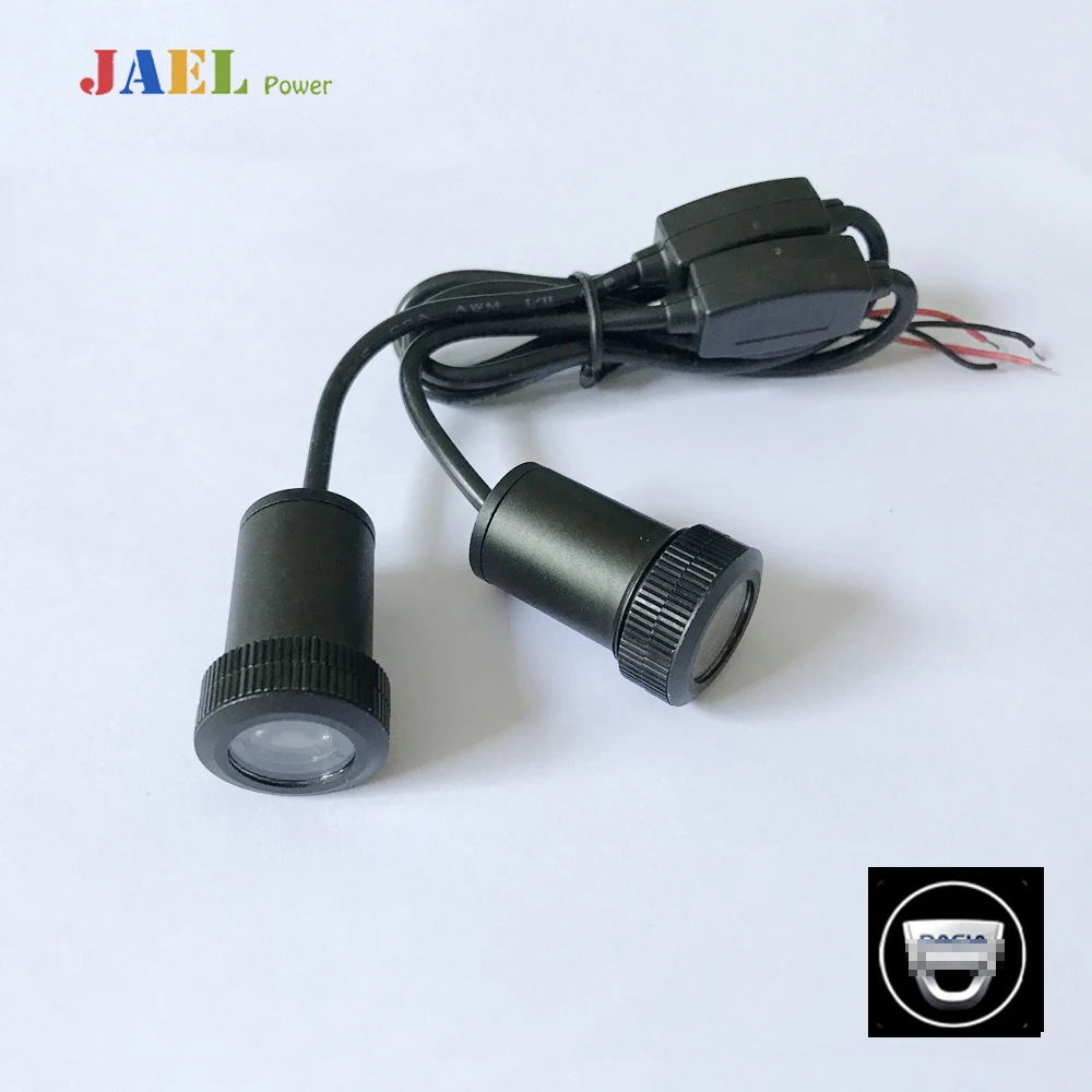 

2PCs Case For DACIA LED Welcome Light Door Ghost Shadow Light Courtesy Laser Projector Puddle lights