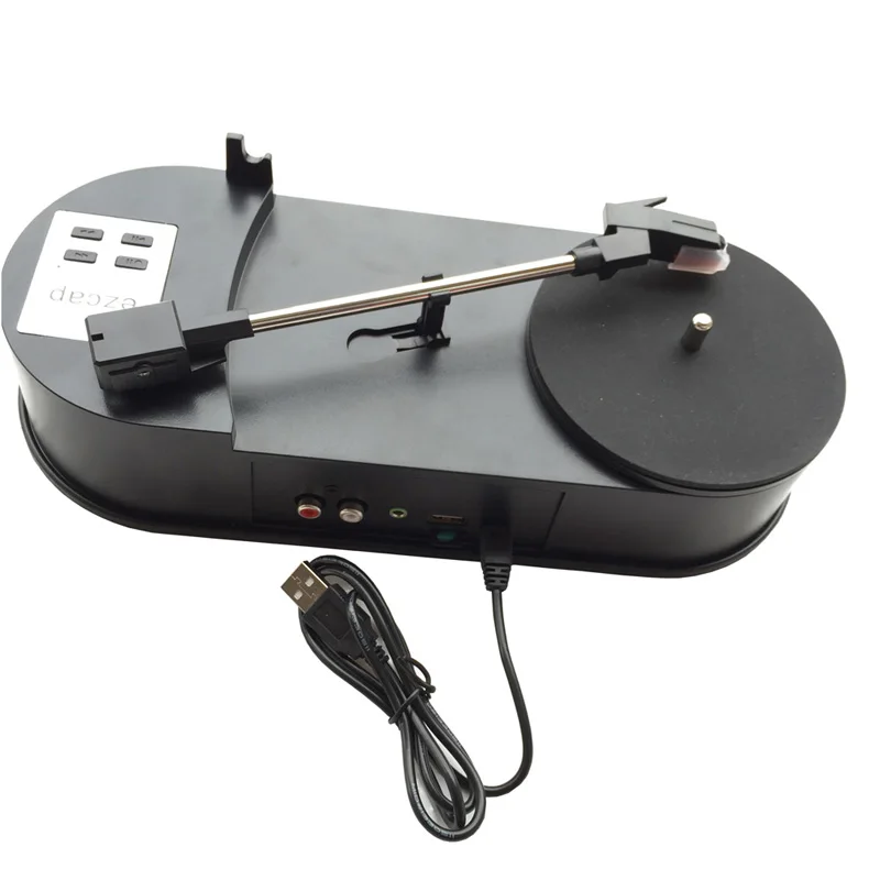 

2017 new EzCAP Vinyl turntable record player convert vinyl to mp3 portable player in SD TF Card Free shipping