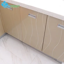 Водостойкие блестящие серебряные линии наклейки на стену Мебель Шкаф DIY декоративные пленки холодильник ПВХ самоклеющиеся обои