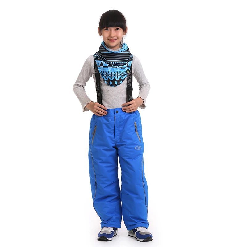 Dropshipping 2016 new arrival Russian winter snow kids girls boys pants