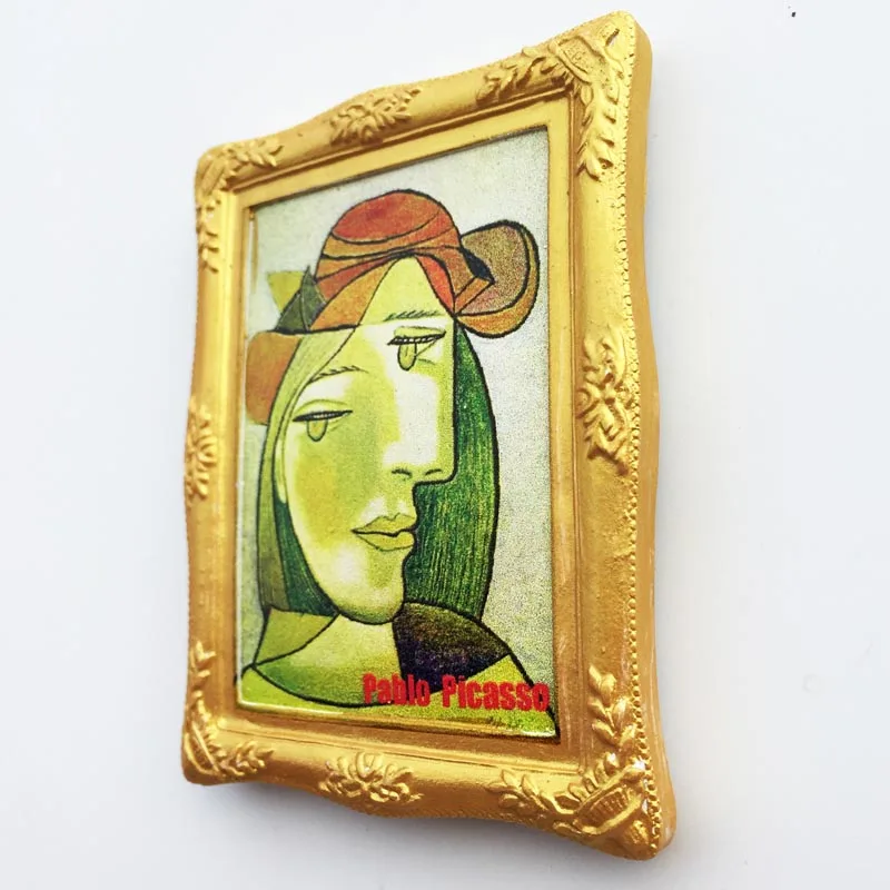 BABELEMI 10 шт. испанские магниты на холодильник картины Пикассо Сувенир Холодильник Магнитные наклейки для украшения дома аксессуары