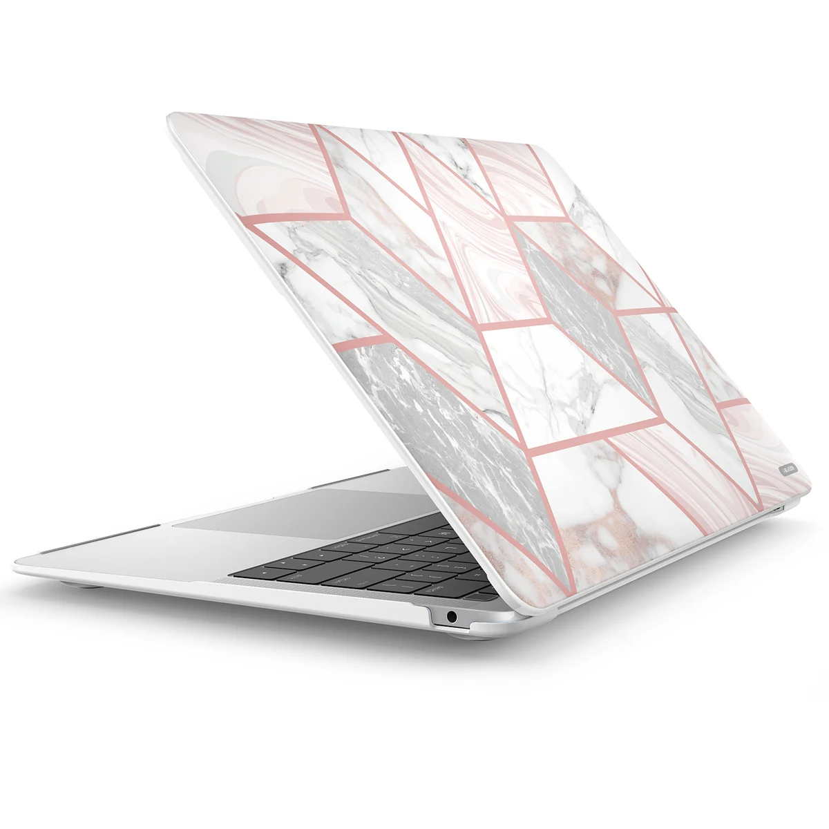Для MacBook Air 13 дюймов Чехол выпуска A1932 с дисплеем retina подходит для Touch ID i-Blason гладкий прозрачный мраморный Твердый Чехол - Цвет: Marble