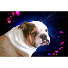 Алмазная вышивка собаки мозаика настенное украшение «сделай сам» горный хрусталь на заказ алмазная живопись вышивка крестиком иглы подарки