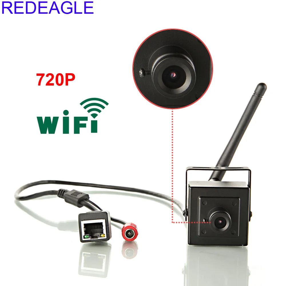 

REDEAGLE 720P HD Wireless Wifi Mini BOX IP Camera P2P 1.0MP indoor Home Security Surveillance Cameras