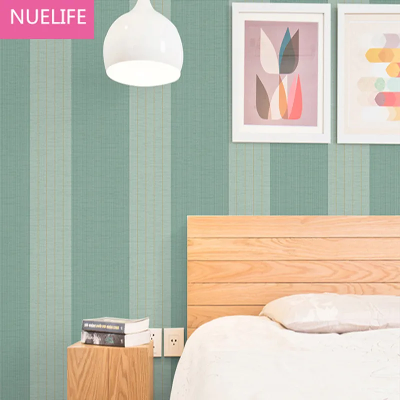 

0.53x10 meters modern style stripes pattern non-woven wallpaper children's room wedding room bedroom living room wallpaper