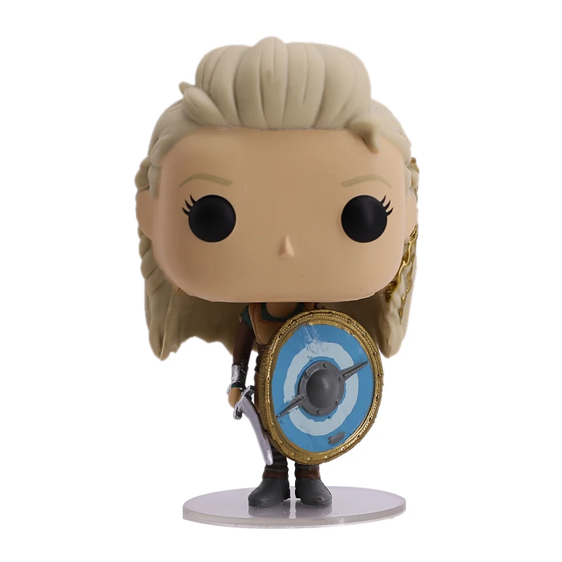 

Vikings Figures Lagertha Vinyl Collection Model Kids Toys Action Figure Boy Toys Desktop Decor
