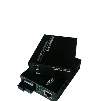 

Telecom Grade 1 pair 1 Channel Gigabit Single-mode single-fiber fiber media converter optical transceiver RJ-45 1000M Ethernet