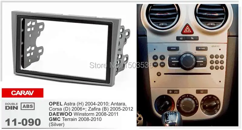 CARAV 11-090 Car Radio Installation Trim Fascia Panel