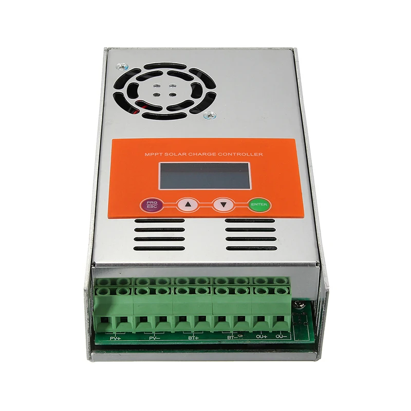 

30A/40A/50A/60A MPPT 12V/24V/36V/48V Recognition Automatically DC System Solar Charge Controller Regulator #260213