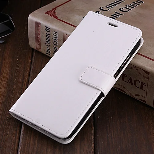 Кожаный чехол для Huawei P20 P10 P9 P8 Lite Y3 Y5 II Y6 Y7 Prime P Smart Honor 5A 6C 6A 7A 7C Pro Honor 8 9 Lite - Цвет: Белый