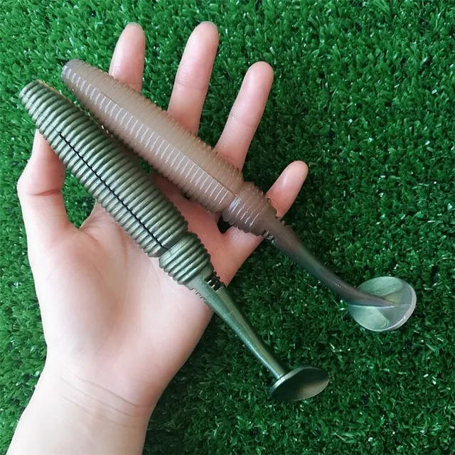 Buy Noeby 2pcs soft plastic fishing lures 17CM/38G