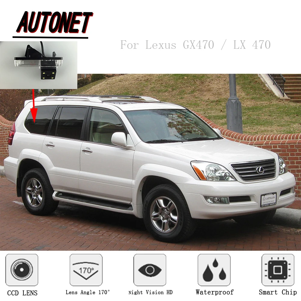 

AUTONET Rear View Camera For Lexus GX470 / LX 470 /CCD/Night Vision/Reverse Camera