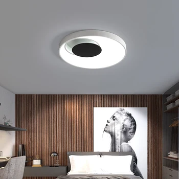 

Modern LED Ceiling Lights Creative Concentric circles Remote Control Dimmable Ceiling Lamp for Living Room Lighting Fixture