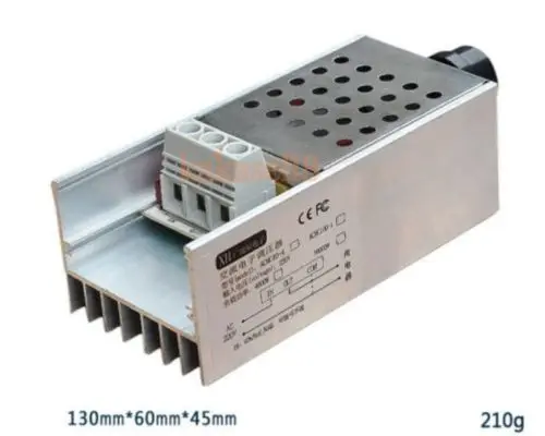 

10000W SCR Voltage Regulator Speed Controller Dimmer Thermostat AC 110V 220V free shipping