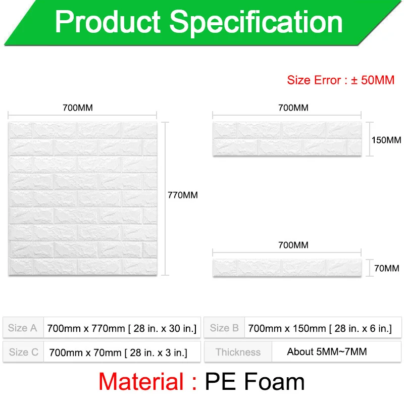 3D Wall Stickers Marble Brick Peel and Self-Adhesive Wall paper Waterproof DIY Kitchen Bathroom Home Wall Decal Sticker Vinyl 3D Wall Stickers Marble Brick Peel and Self-Adhesive Wall paper Waterproof DIY Kitchen Bathroom Home Wall Decal Sticker Vinyl