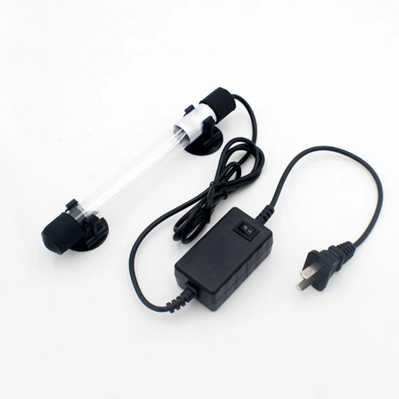 

Aquarium UV Sterilizer Ultraviolet Germicidal lamp, UV lamp light to Remove Algae + Deodorize + Clean Green Water for fish tank