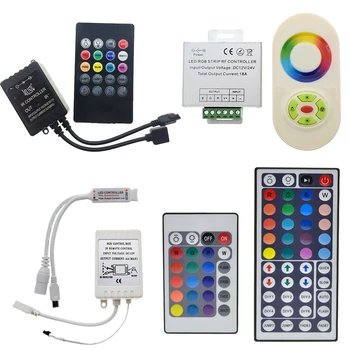 

SMD RGB LED Remote Controller switch wireless led controller DC 12V For RGB LED Strip Lighting 3528 5050 lamps