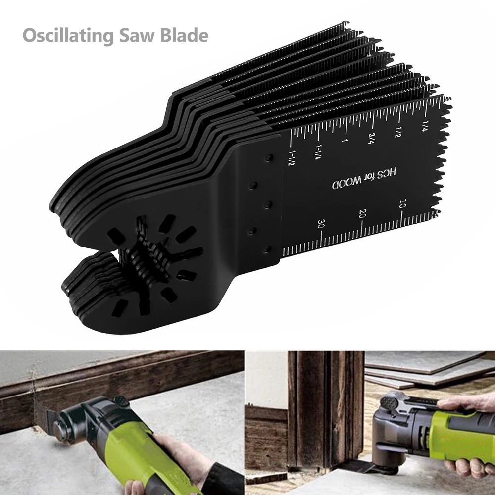 Popular 10pcs oscillating tool kit oscillating tool saw blades for