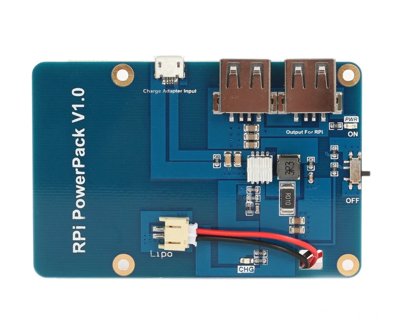 Raspberry Pi 3 Model B+ модуль питания с 2 выходами USB литиевая Плата расширения питания также для RPI 3 Модель B