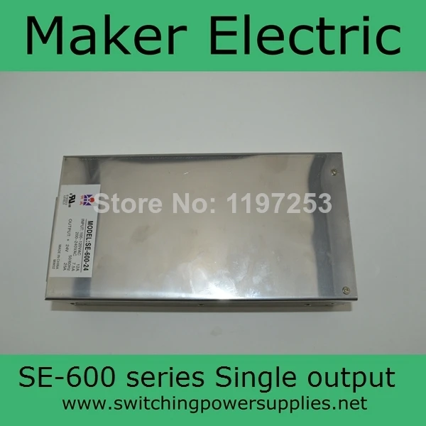 

professional switching power supply 600w SE-600-15