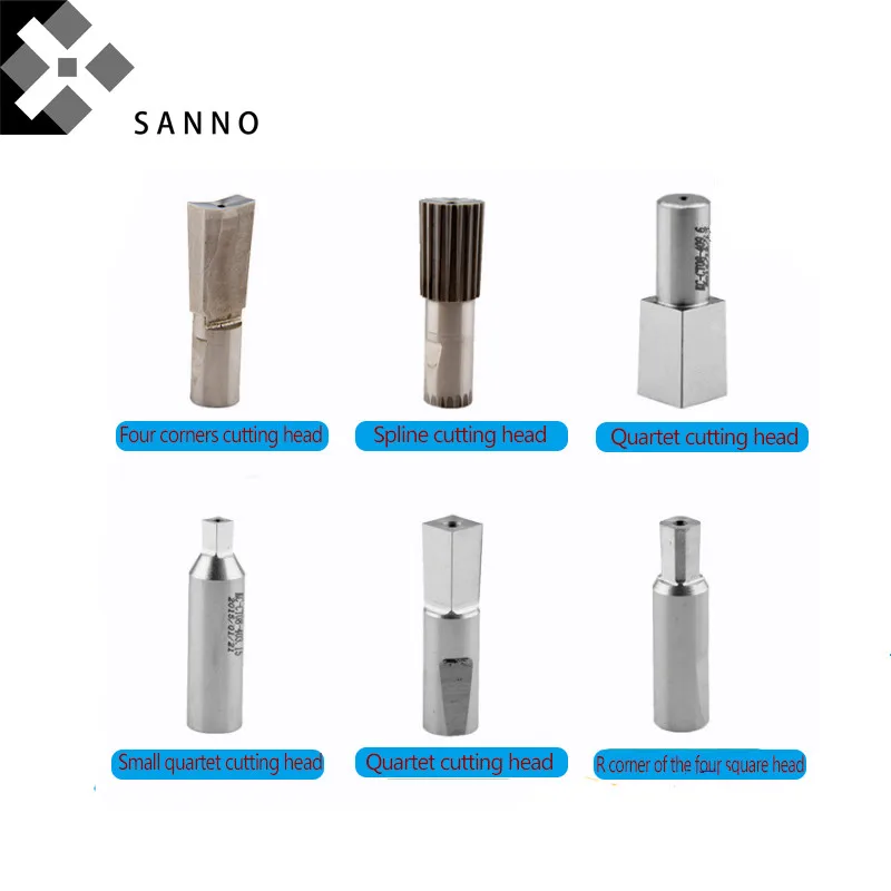 5pcs rotary broaching punch head T15 / T25